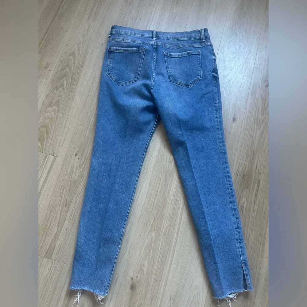 Kensie Blue high rise Skinny Jeans - Picture 4 of 5